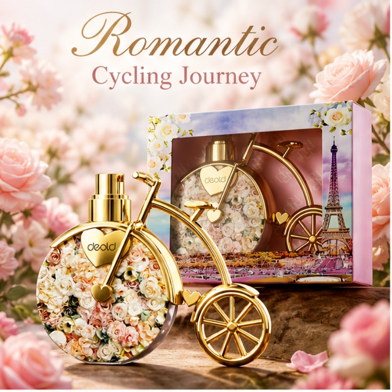Perfume High Fragrance - Floral bicycle design lady perfume -