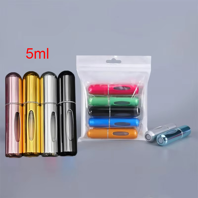 Perfume Fragrance Booster - 5 Pieces of 5ml Refillable Mini
