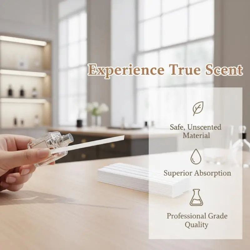 Scent Test Strips 130x15mm 100 - Perfume Fragrance Base review and price