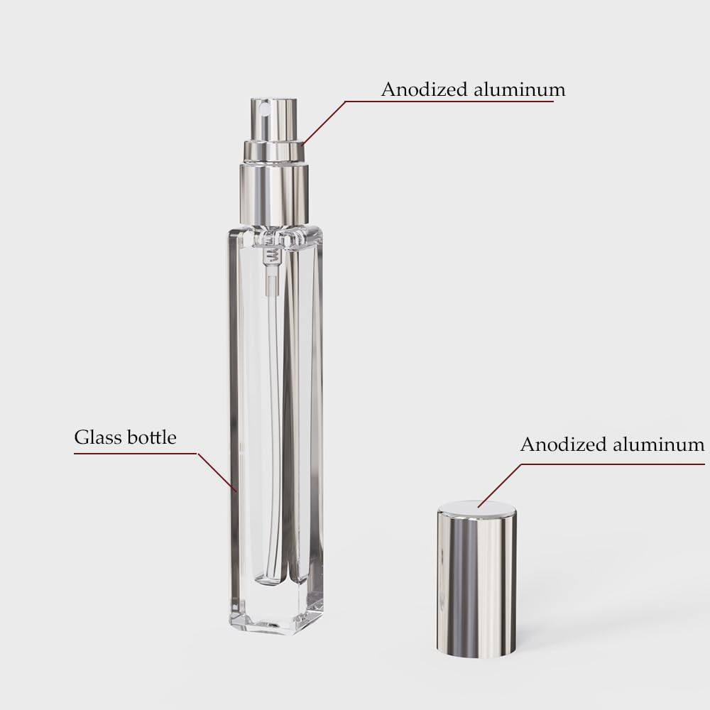 5-Piece Cologne Atomizer Empty - Perfume Fragrance Booster review and price
