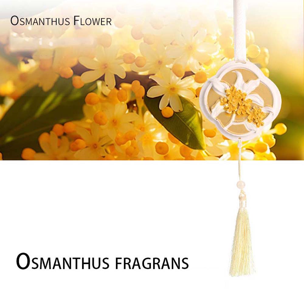 Car fragrance pendant Osmanthu - Perfume Gardenia Fragrance review and price