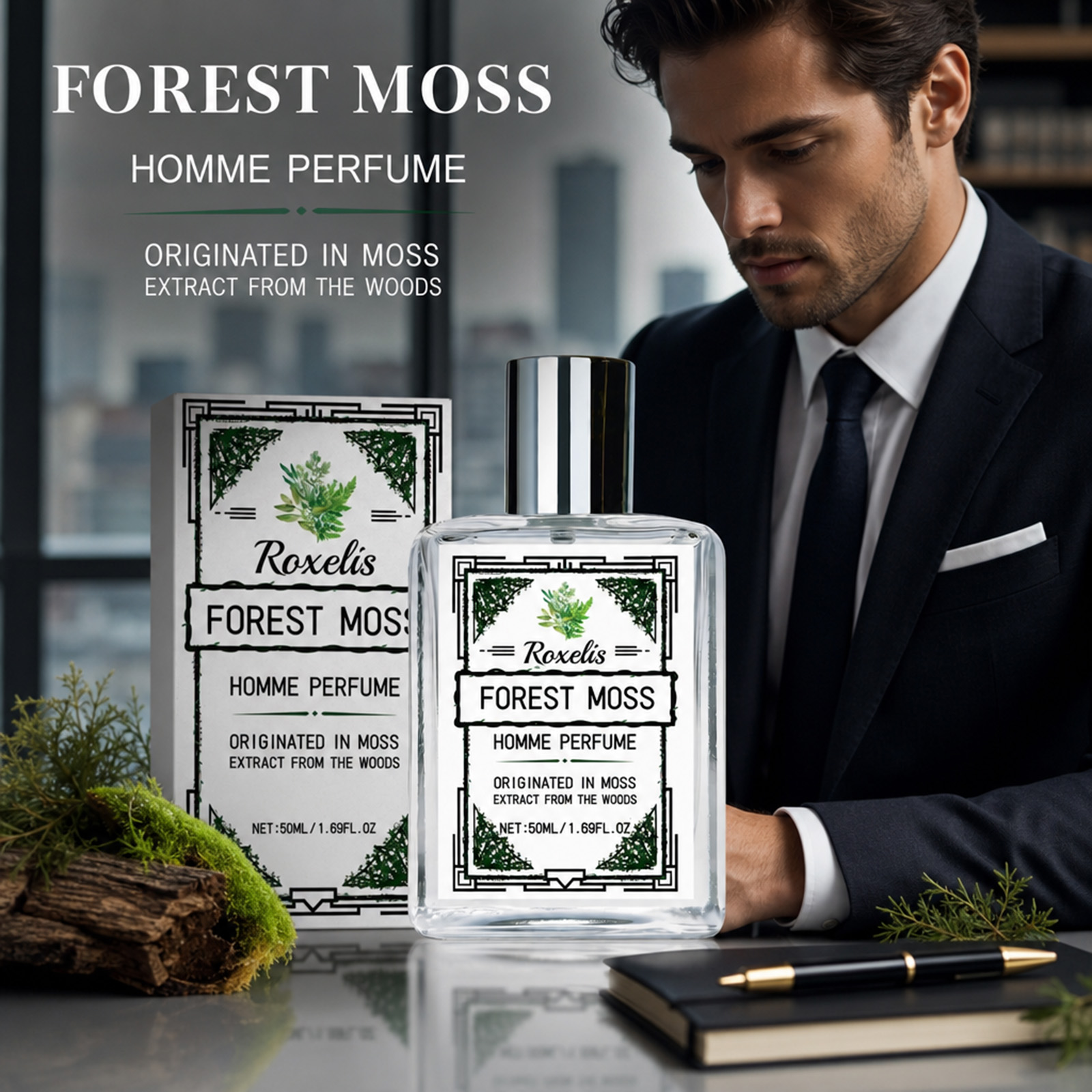 Forest and Whiskey Scent Perfu - Perfume Alcohol Fragrance review and price